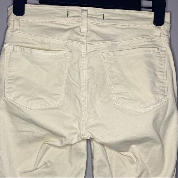 J BRAND pale yellow leg pant - Picture 7 of 7
